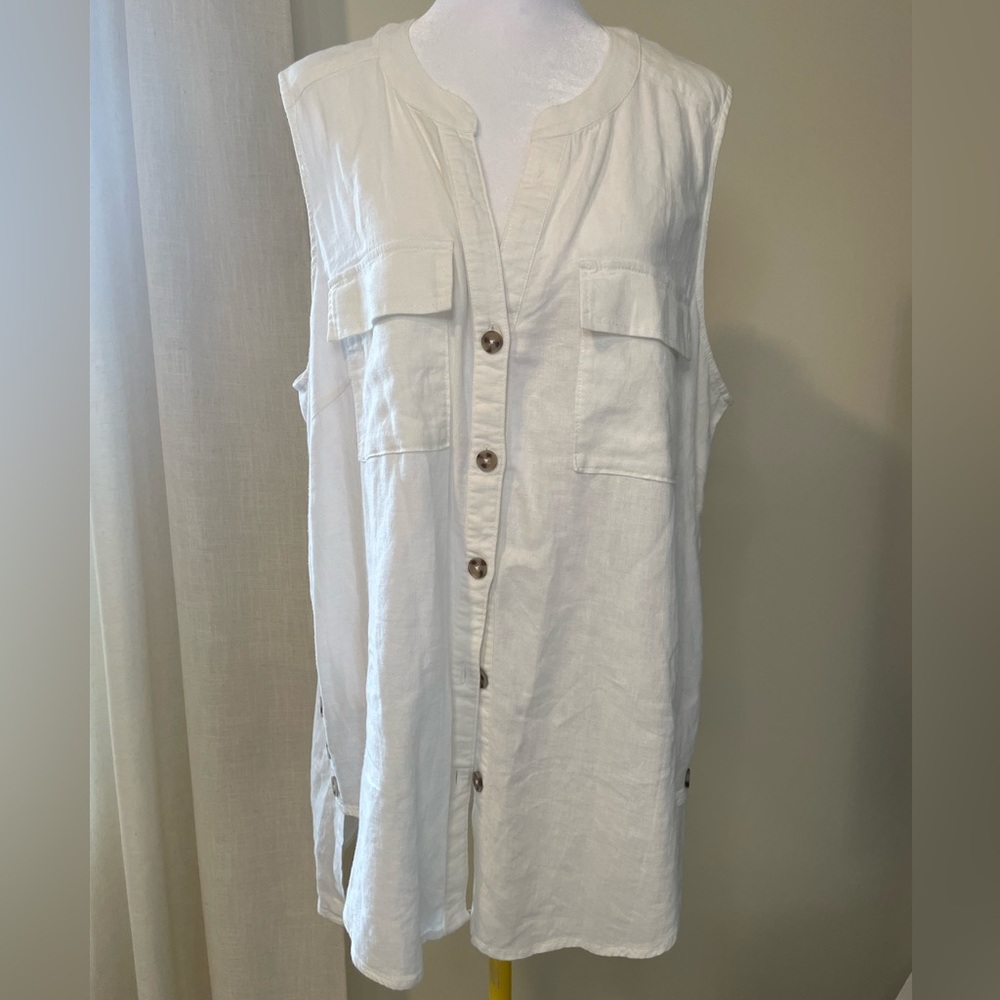 Zac & Rachel Classic White Top